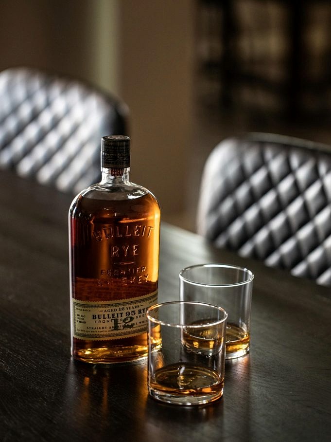 Amerikanischer Whisky Bewertungen. Bulleit Rye Frontier Whisky + Cocktails