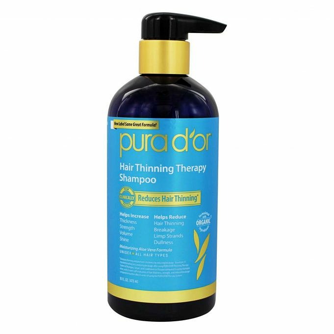 Pura D'OR Scalp Therapy Shampoo. Ganz Natürliche Behandlung Für Ihre Kopfhaut
